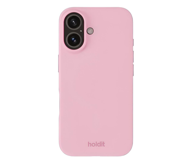 Holdit Silicone Case iPhone 16 Pink 16506 - 1287293 - zdjęcie